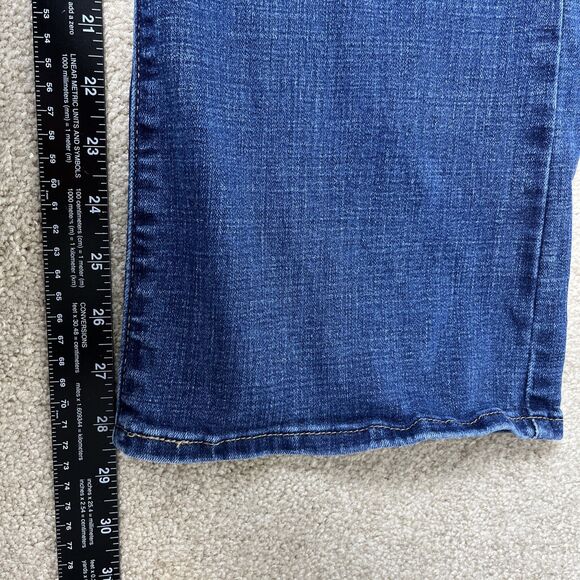 Levi's Classic Bootcut Jeans Women's Size 12 Blue denim‎ Stretch 34x28 - Picture 11 of 13